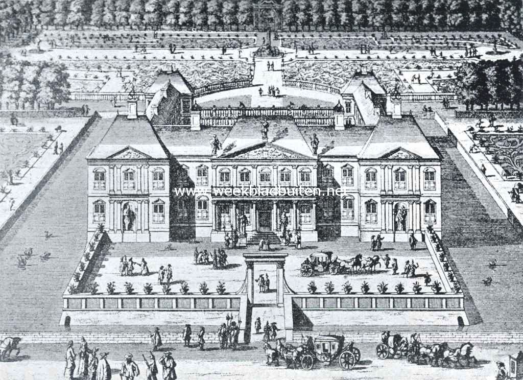 Het Huis Honselerdijk. Het Huis Honselerdijk in zijn glorietijd