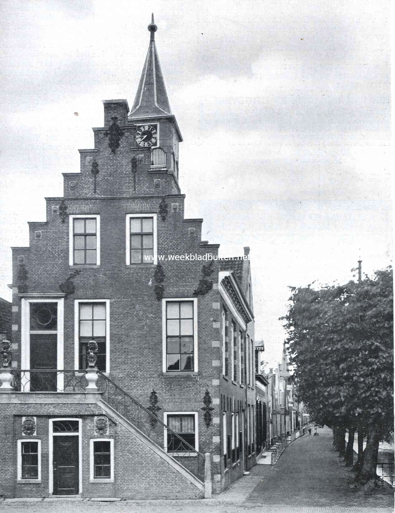 Het raadhuis te Balk