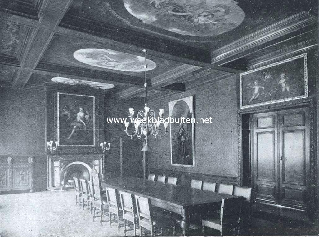 Het Binnenhof. De v.m. vergaderzaal der Staten-Generaal in het Departement van Waterstaat