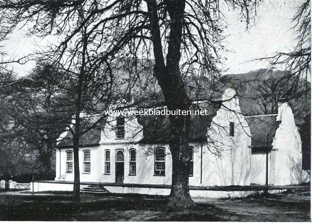 Ou-tijdse Kaapsche huizen. 