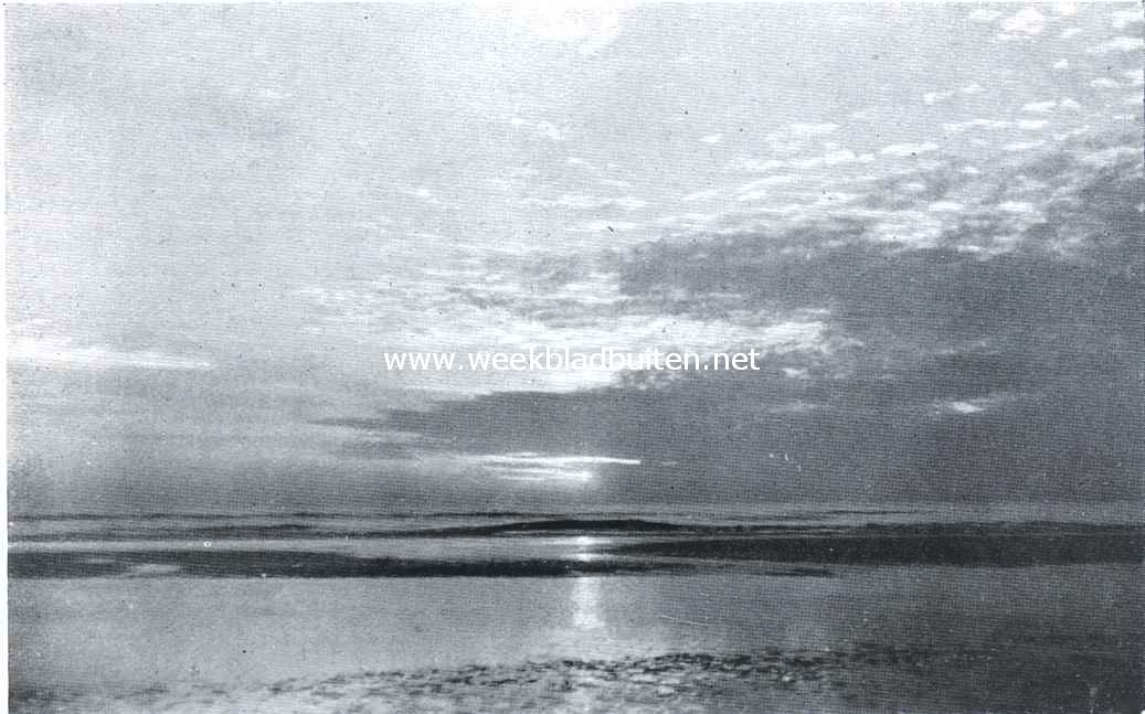 Zonsondergang aan het strand