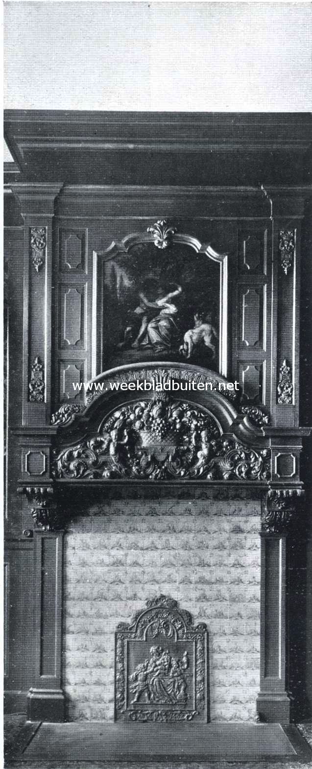 Het stadhuis te 's-Hertogenbosch. Schouw in de kamer van den wethouder van sociale werken