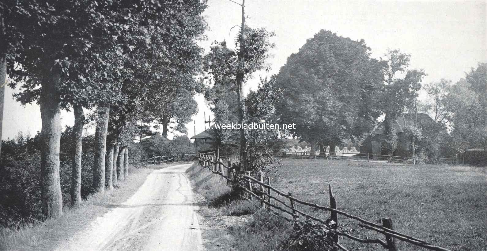De weg van het Uddelermeer naar Garderen