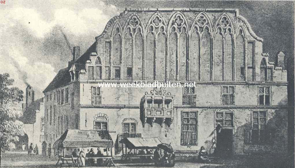 Het oude stadhuis te Arnhem, kort voor de slooping