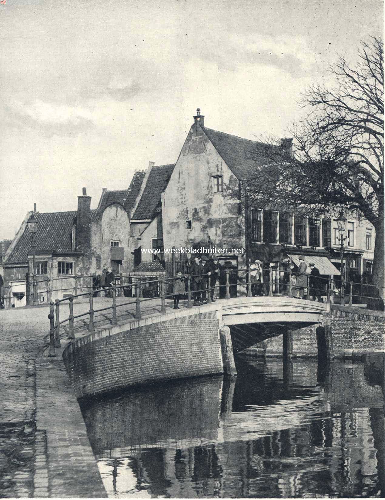 Spaarnwouderstraat bij den Burgwal te Haarlem