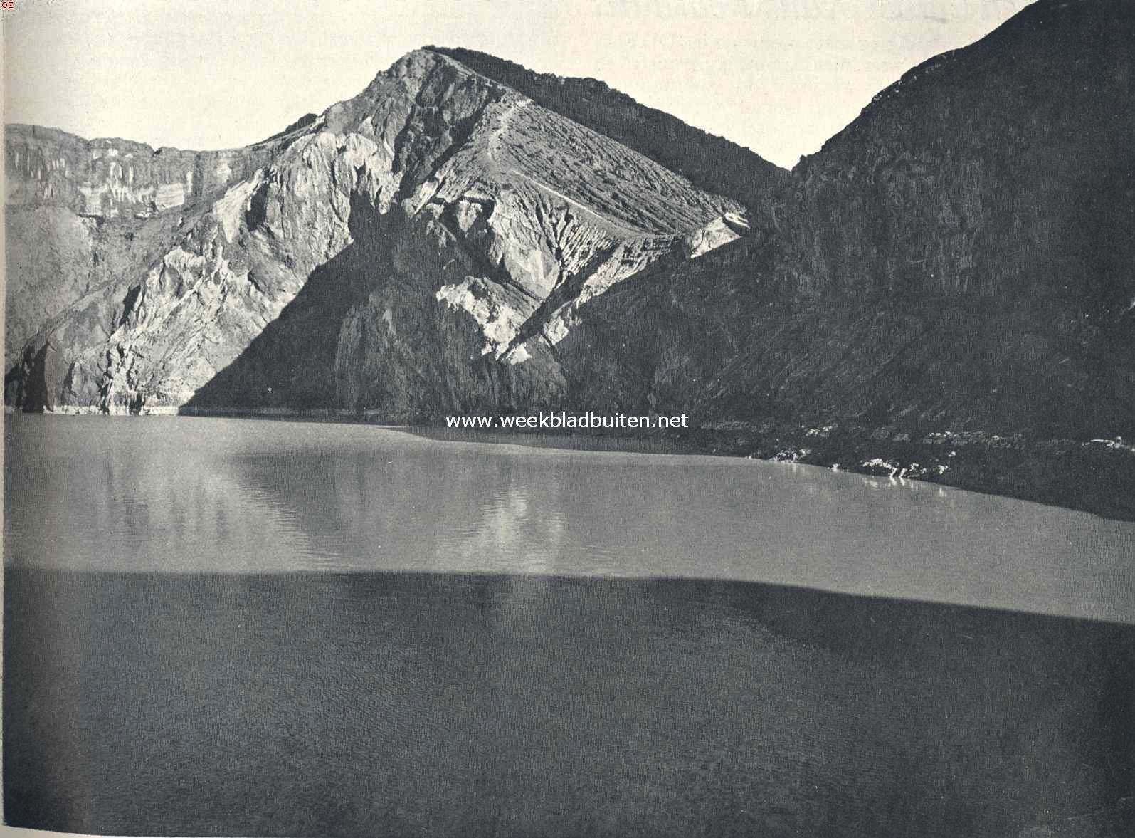 De Kawah-Idjen op Oost-Java