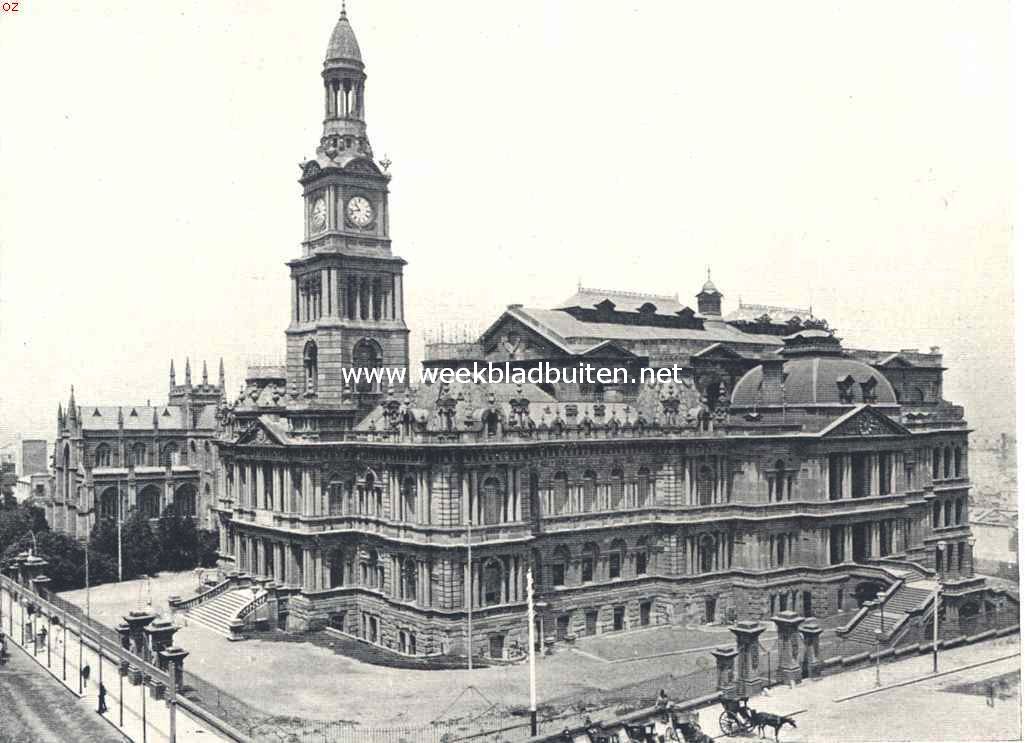 Sydney en omstreken. Het stadhuis te Sydney