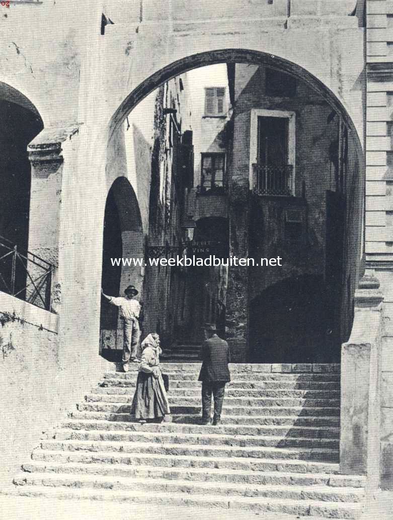 Iets over de geschiedenis van Menton. In Oud-Menton