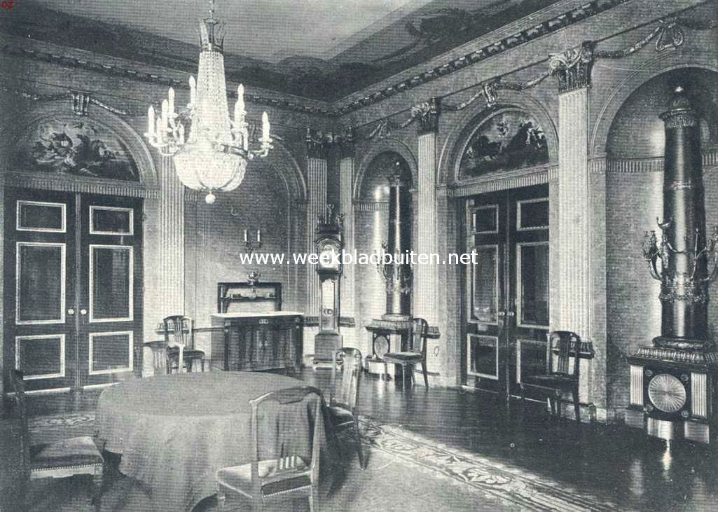 'n Haarlemsche patricirswoning. De eetzaal