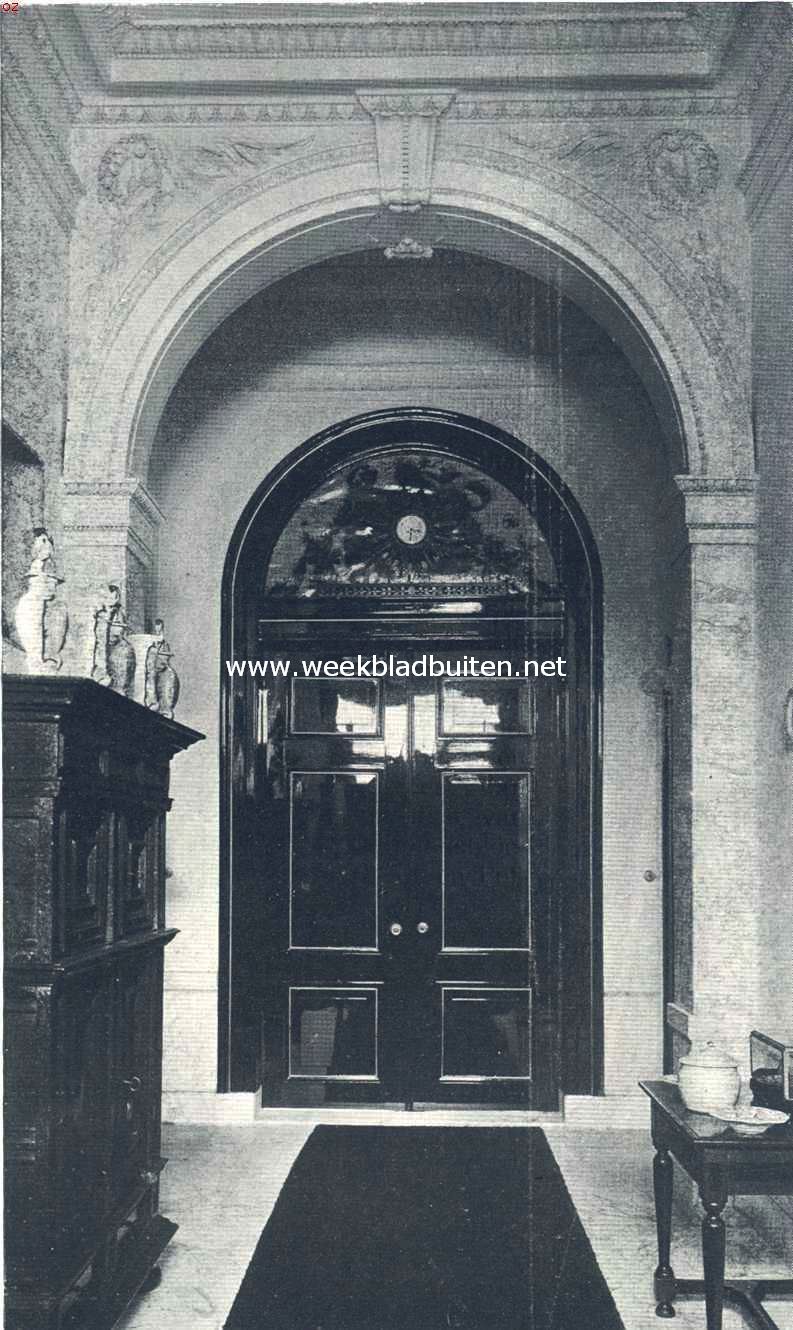 'n Haarlemsche patricirswoning. Het voorhuis