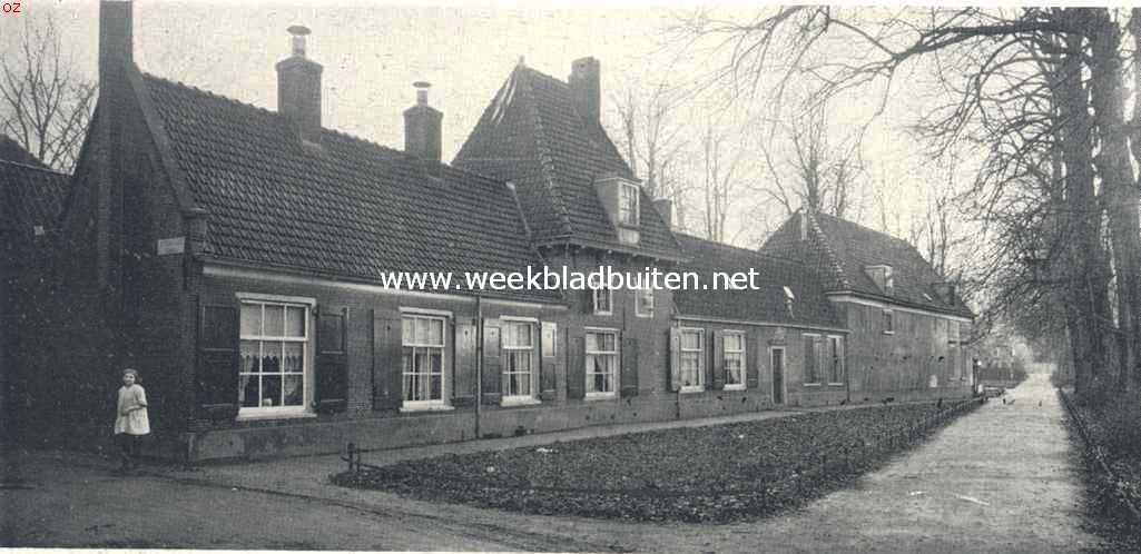 Haarlemsche hofjes. Het hofje van Heythuysen, de voorzijde aan den Hout