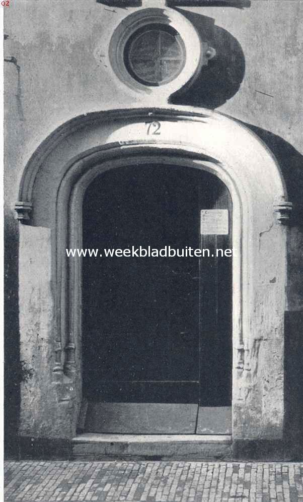 Poortje van de Bank van Leening te Haarlem, voorheen het klooster van Sint Lazarus