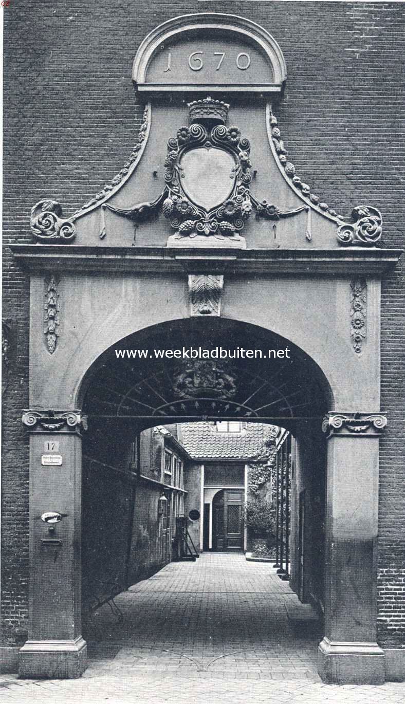 Poort in de Engestraat te Deventer