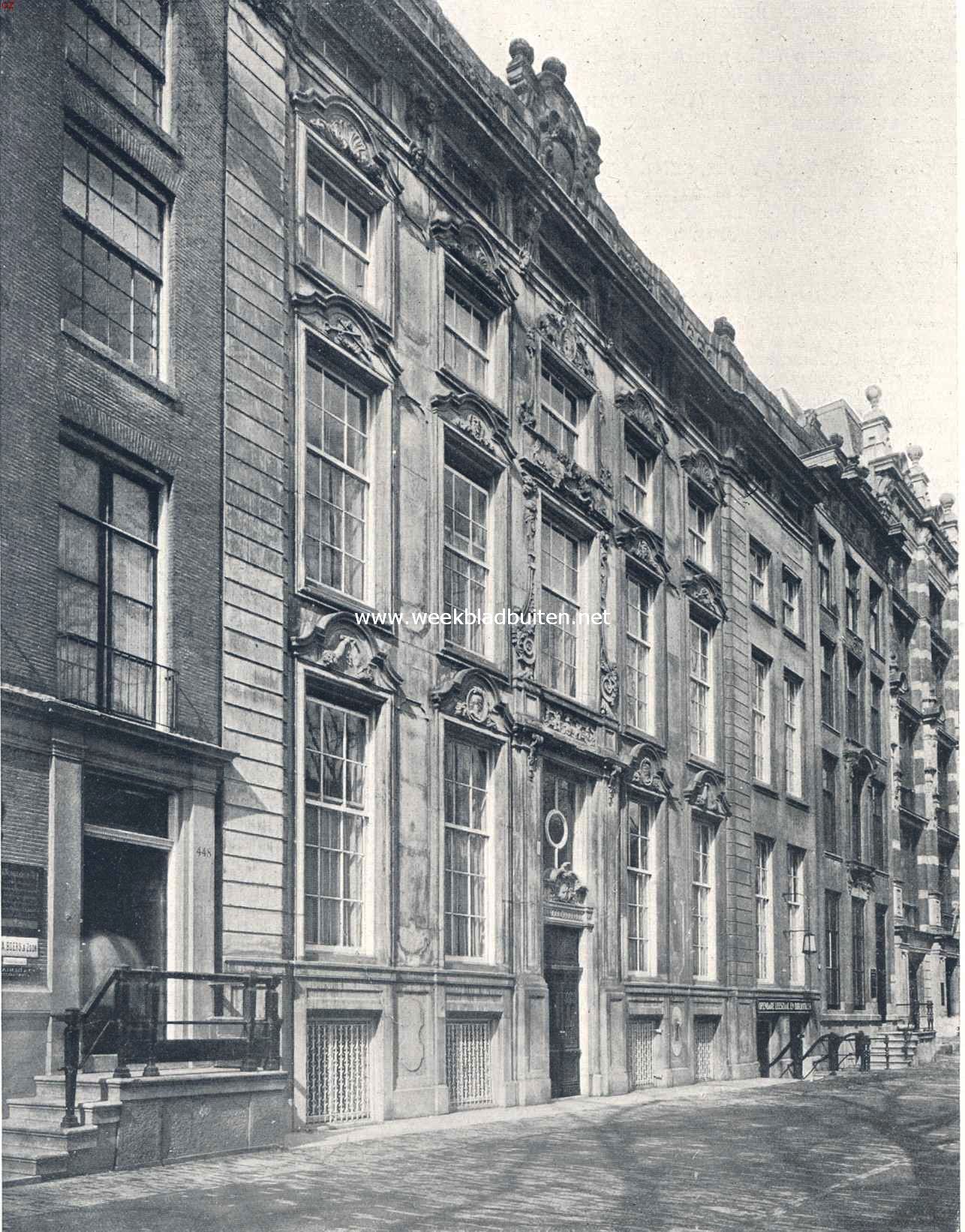 Amsterdamsche grachtpaleizen. Het huis Keizersgracht 444-446