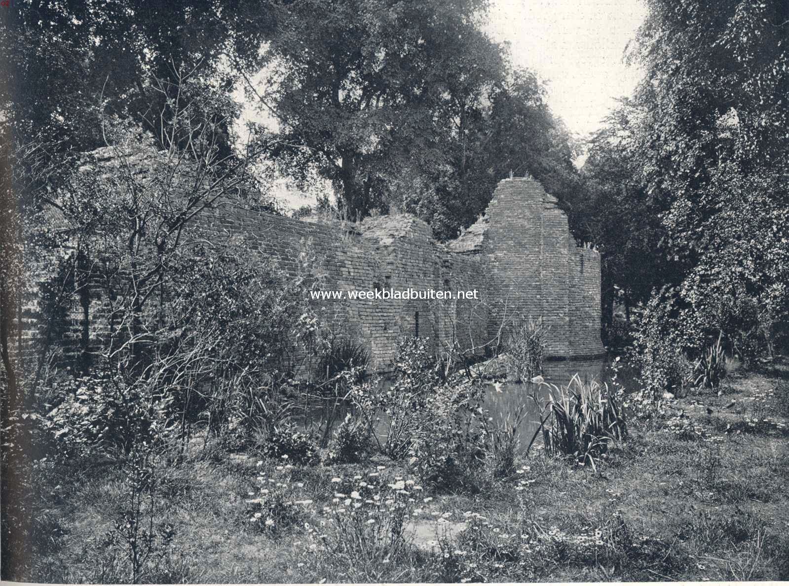 Een oord vol schoonheid. De uilenbouwval met de slotgracht