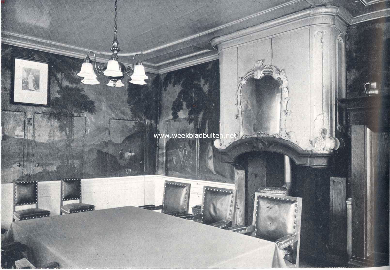 Het Stads-armen- en Ziekenhuis te Haarlem. De regentenkamer van het Stads-armen- en Ziekenhuis te Haarlem