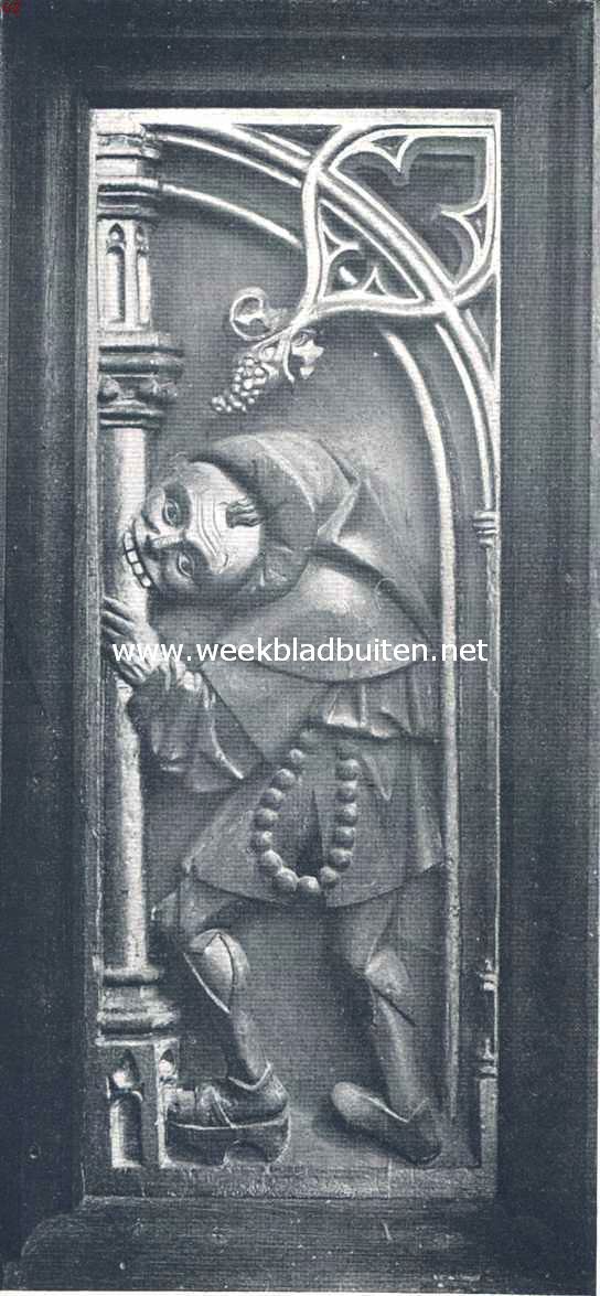 De oude Sint Bavokerk te Haarlem. De St. Bavokerk te Haarlem. 