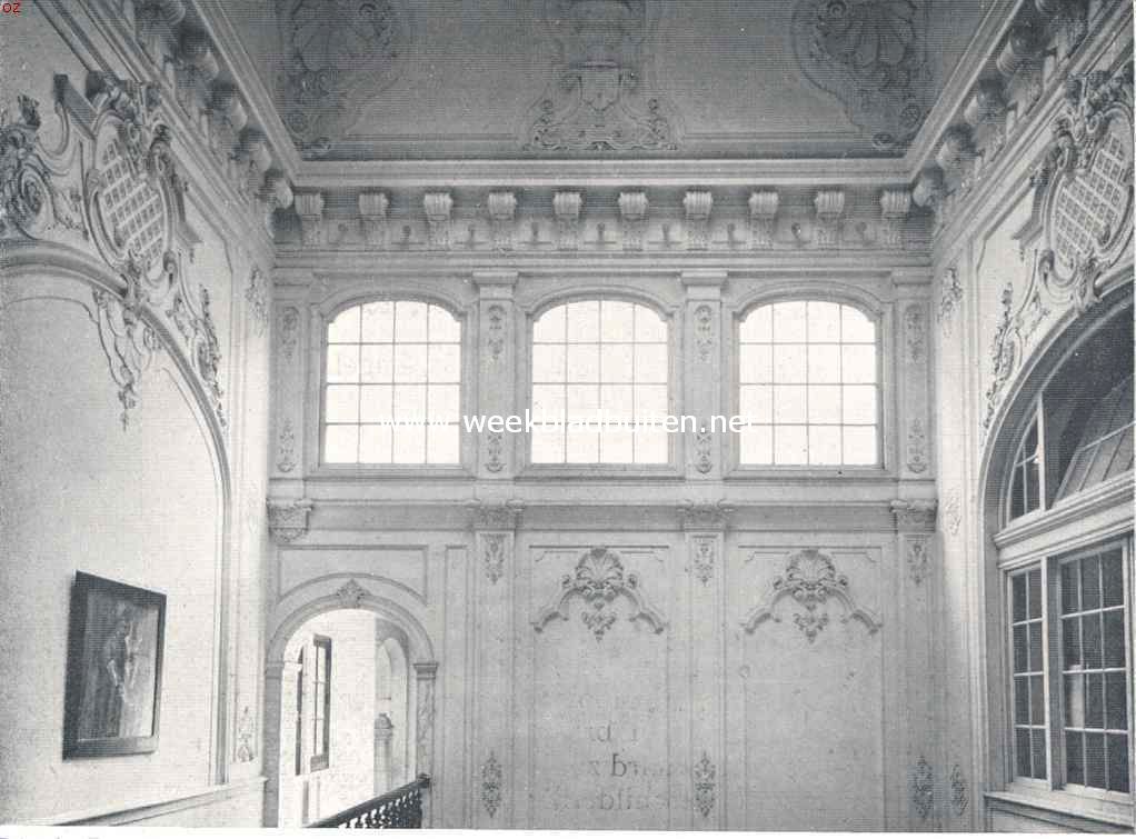 Het Huis aan den Boschkant. Bovengedeelte van het trappenhuis in het Huis aan den Boschkant