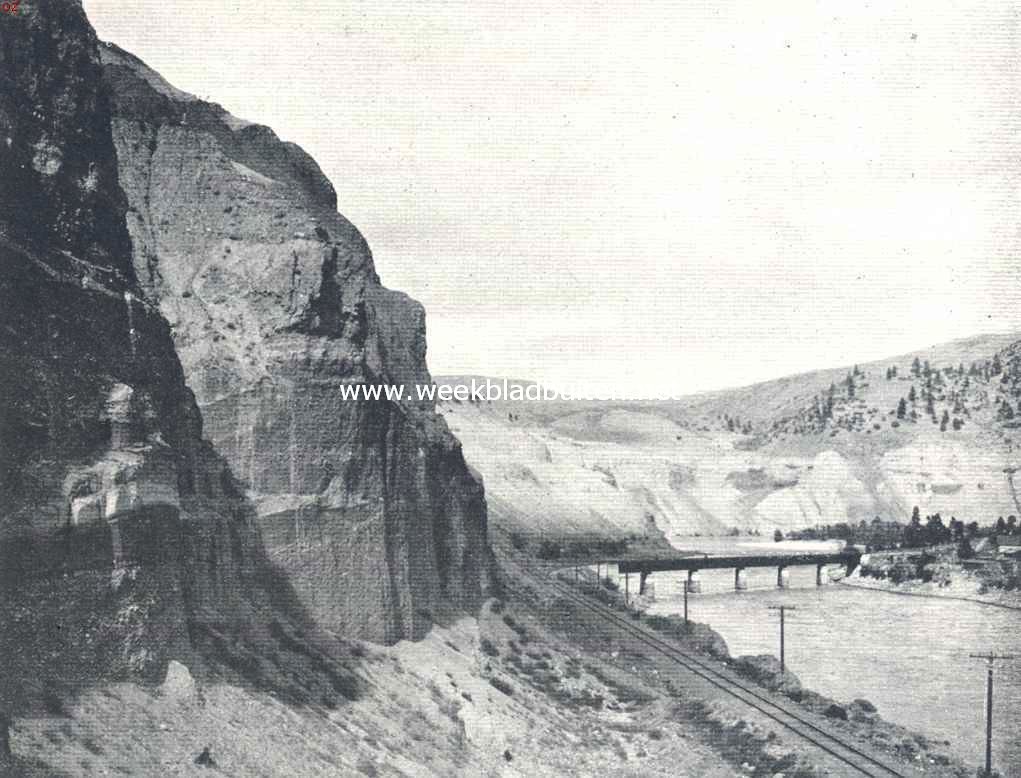 Landschap in westelijk Canada
