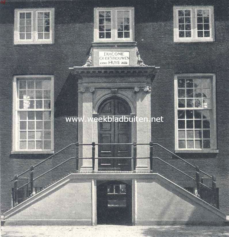 Het Diakonie Oude Vrouwen- en Mannenhuis der Ned.-Herv. Gem. te Amsterdam. De 