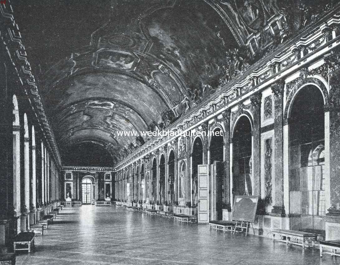 Paleizen en kasteelen om Parijs. Versailles. De Galerie de Glaces