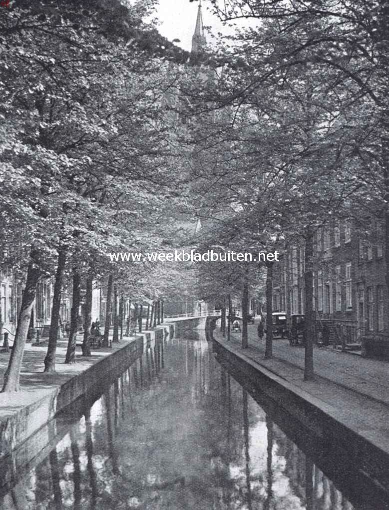De Oude Delft in den zomer