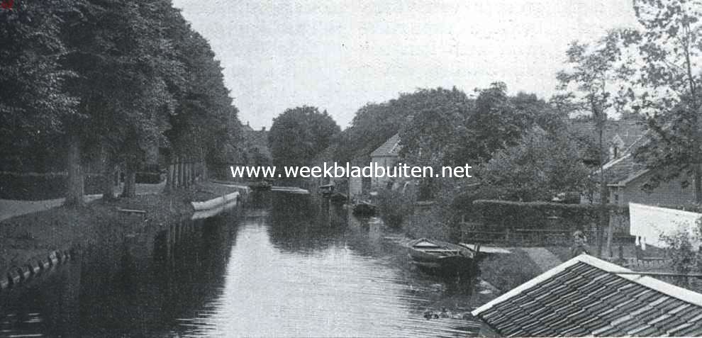 Waterland. Grachtje te Broek in Waterland