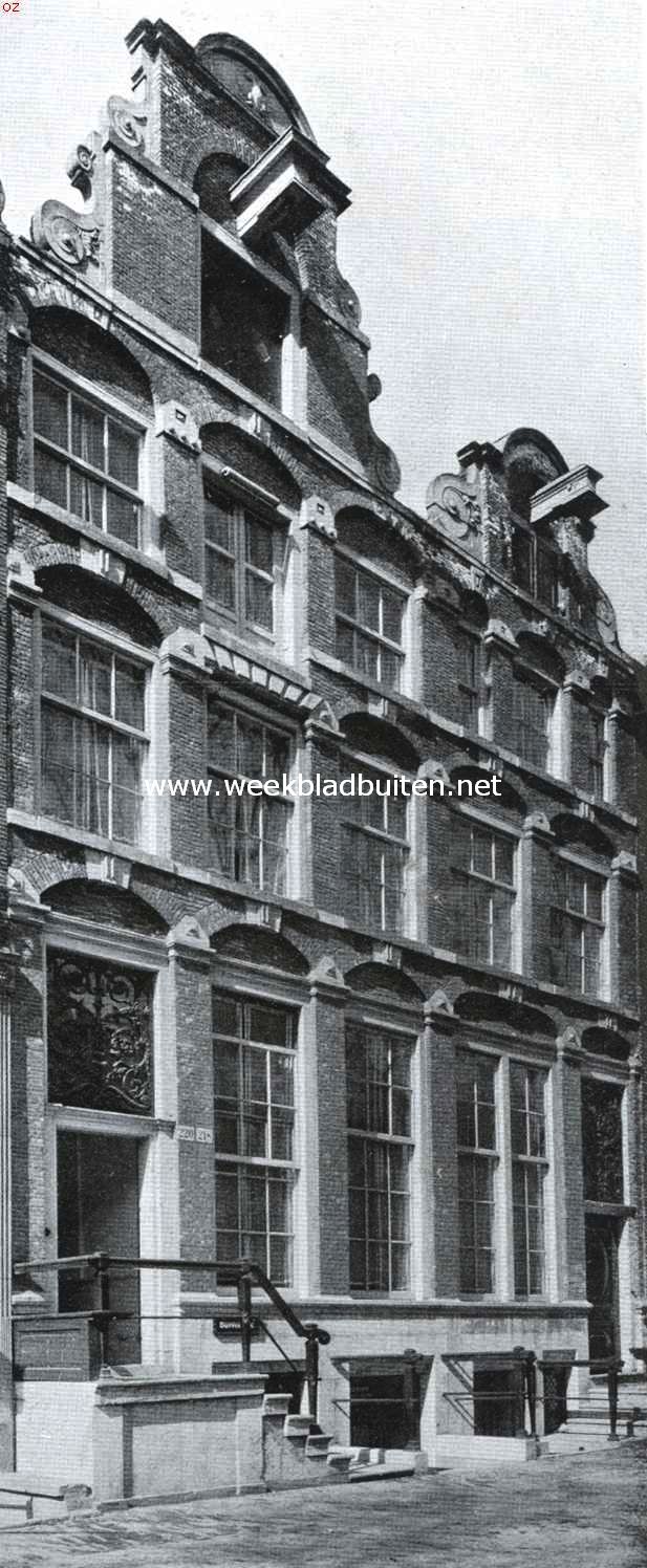 Amsterdamsche gevels. Gevels aan de Heerengracht te Amsterdam
