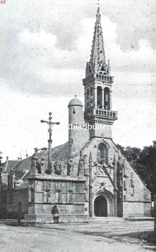 Een reis door Bretagne. Kerkje te Comfort bij Douarnenez