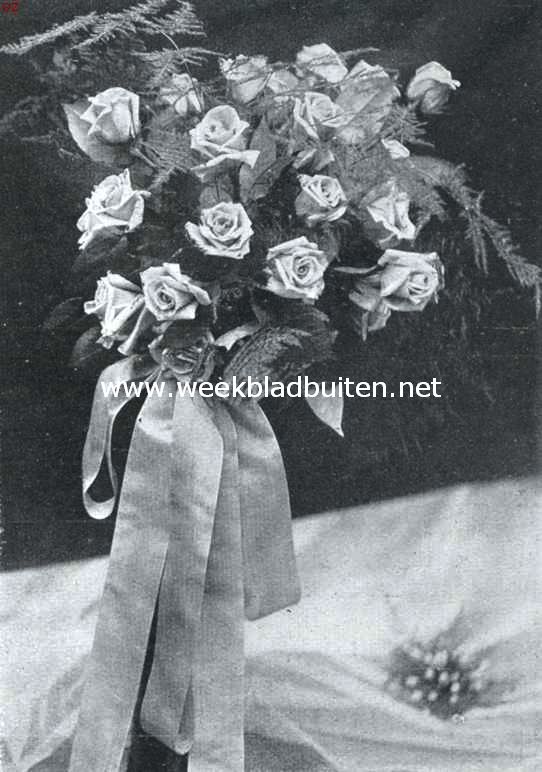 De Voorjaarsbloemententoonstelling te Heemstede. Inzending Firma J.F. Bekker, Haarlem
