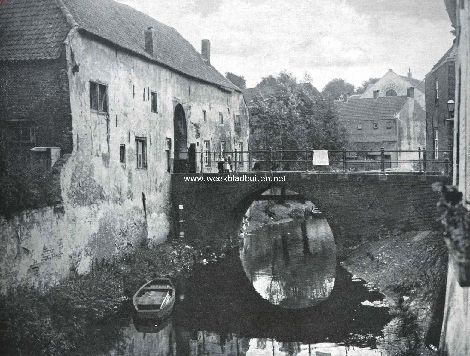Bossche achterbuurtjes. De Zusters van Othenpoort te 's-Hertogenbosch, gezien van de Louwsche Poort