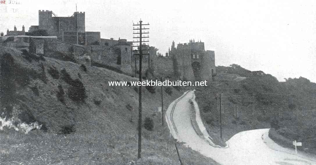 Aan Engeland's Zuidoostkust. Het kasteel van Dover