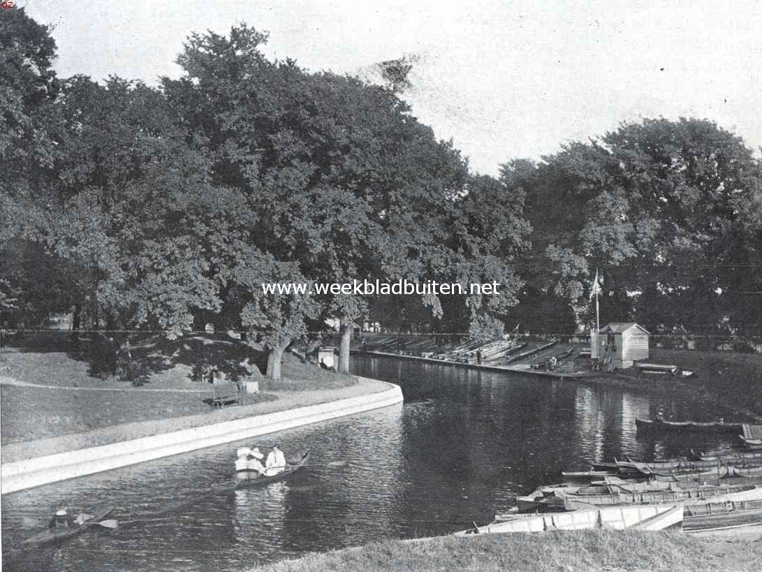 Aan Engeland's Zuidoostkust. Het kanaal te Hythe bij Folkestone