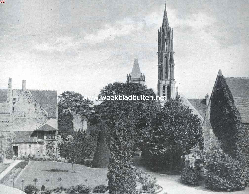 De omstreken van Parijs. Bij de kathedraal van Senlis