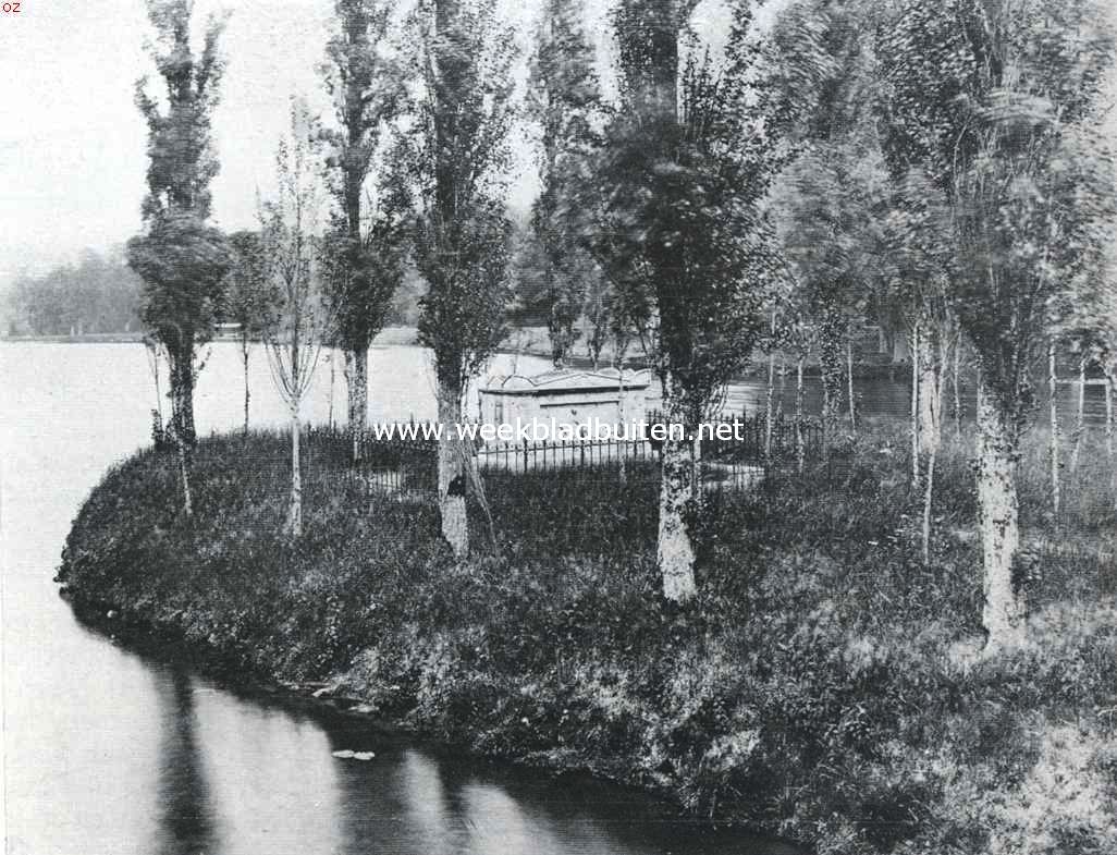 De omstreken van Parijs. Ile des Peupliers te Ermenonville