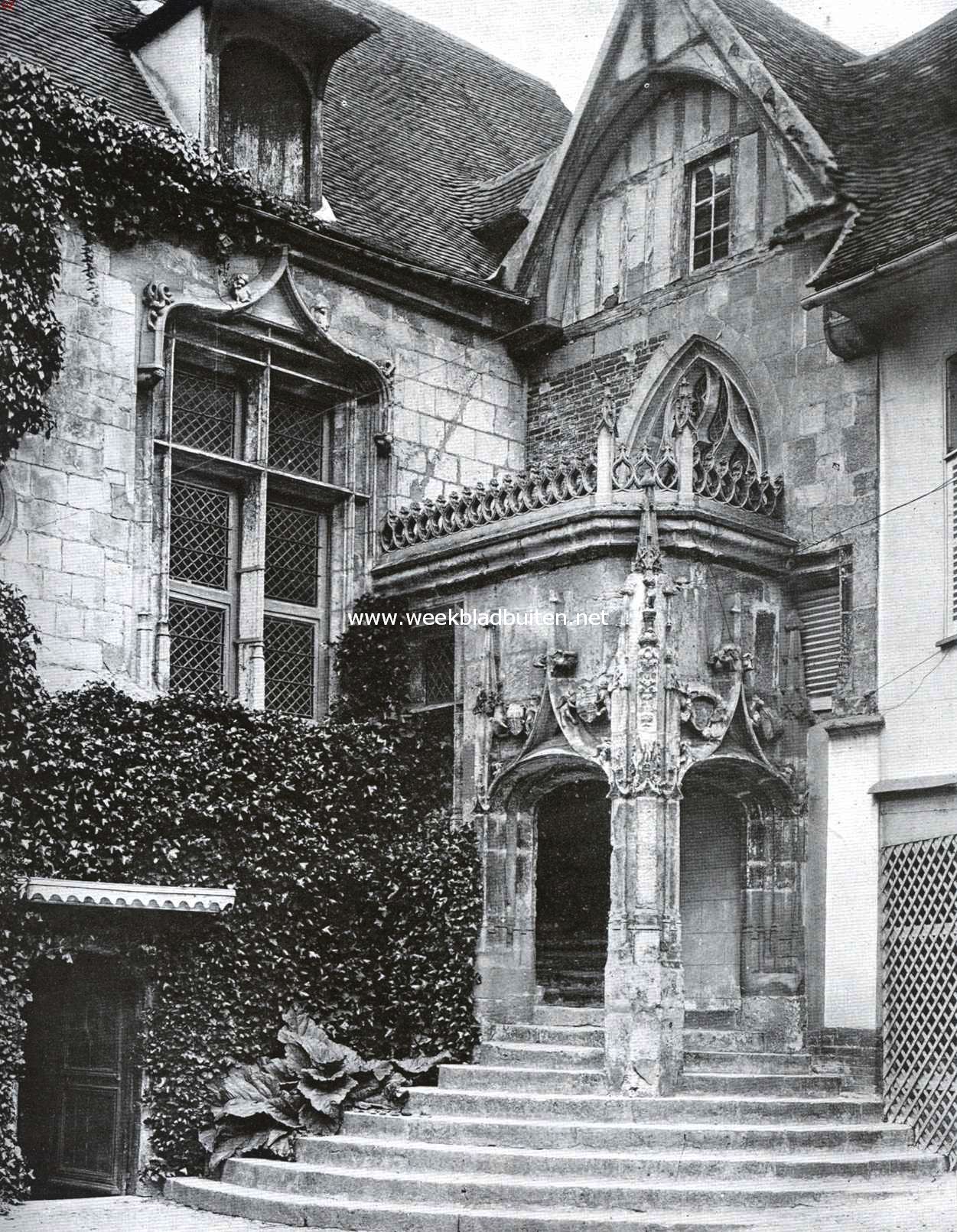 De omstreken van Parijs. Huis in de Rue de l'Abb Gele te Beauvais