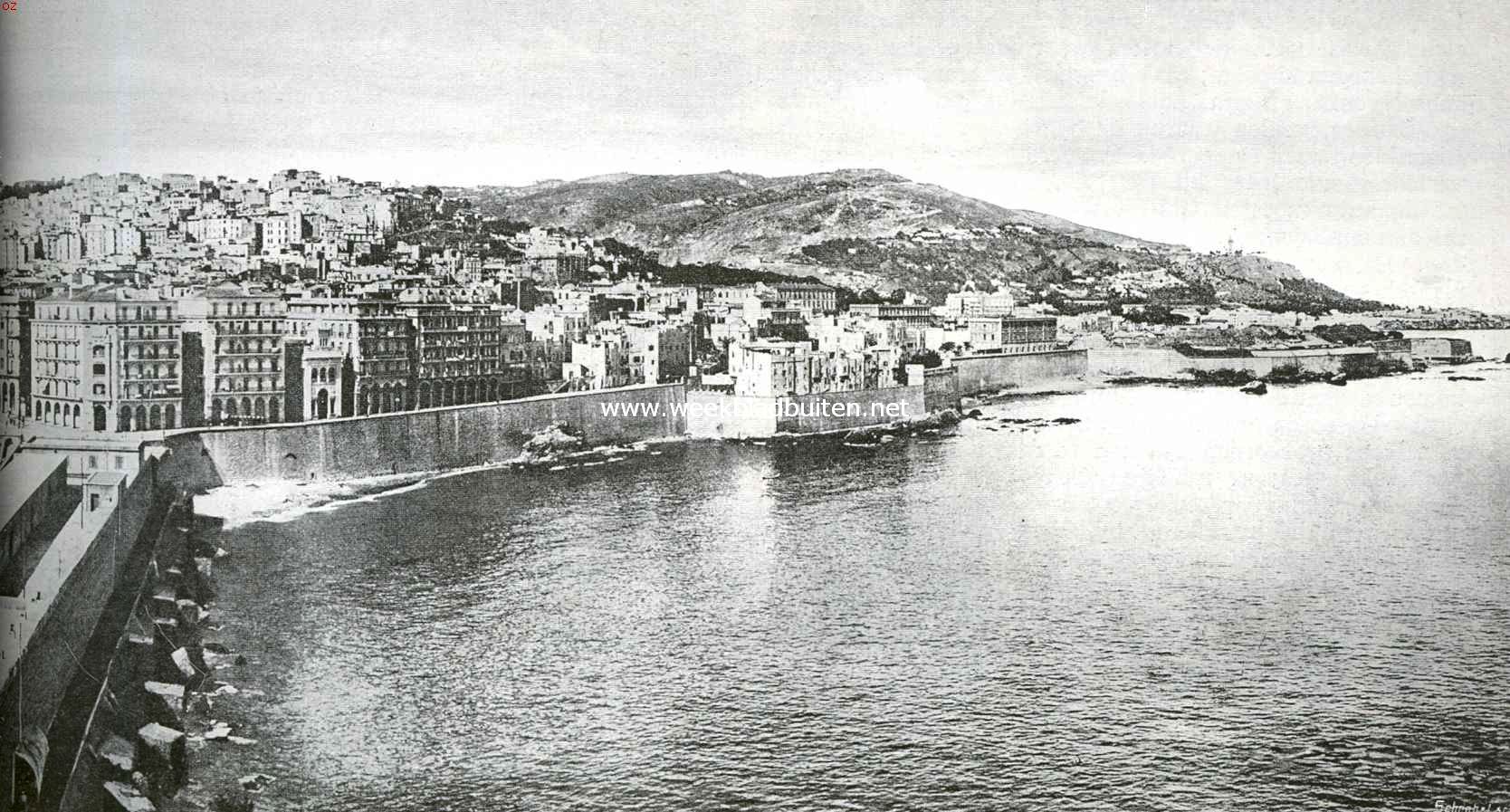 Naar Algiers. Panorama van Algiers 2