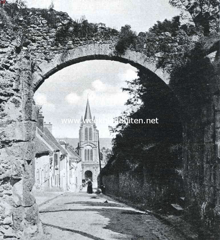 De omstreken van Parijs. De Porte Bardoul te Monfort