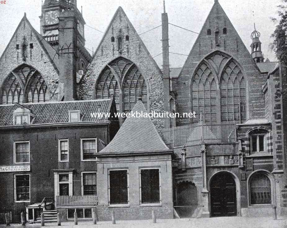 De Oude Kerk te Amsterdam. De Kapellen aan de zuidzijde
