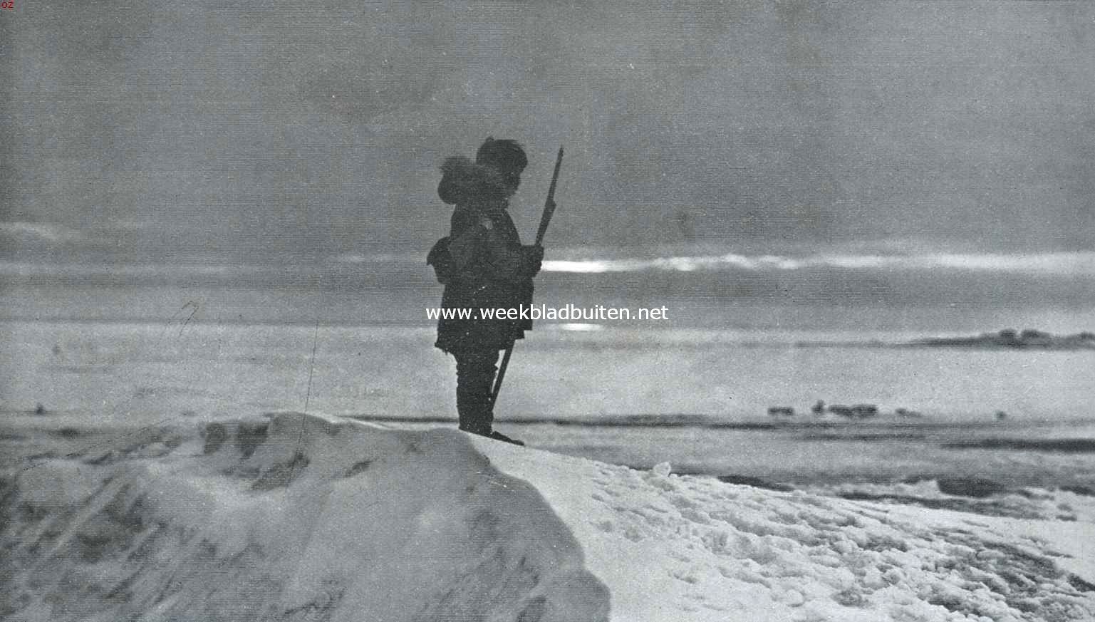 Het vuistrecht bij de Eskimo's. Avond in Alaska