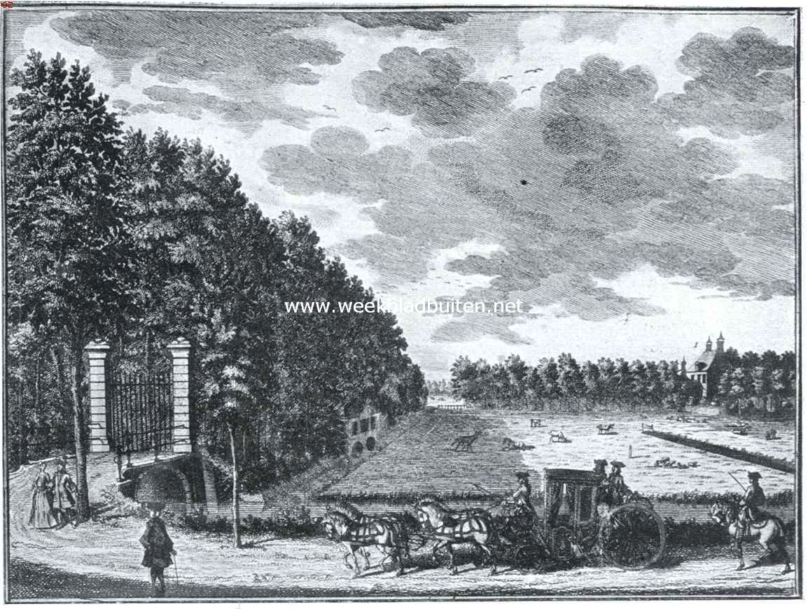 Roosenburgh. Het inrijhek