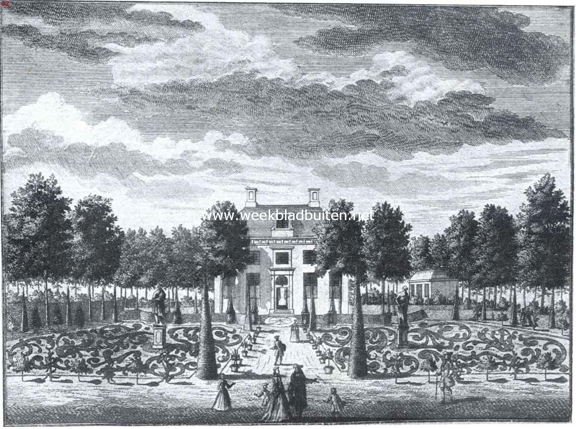 Roosenburgh. Het huis met den bloementuin