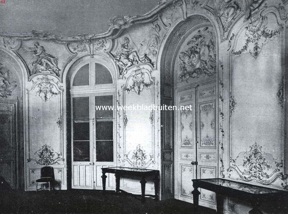 Paleizen in Parijs. Salon in Hotel Soubise