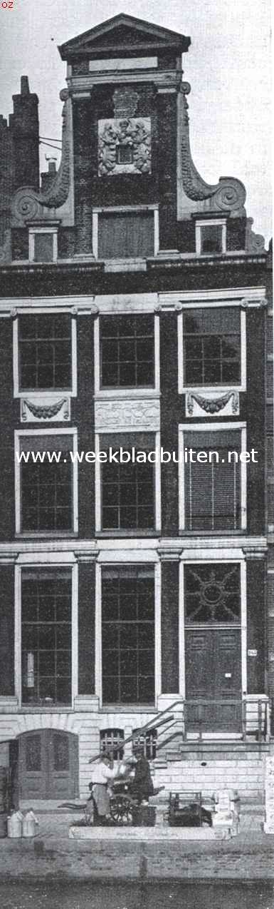 Amsterdamsche gevels. Gevel aan het Rokin