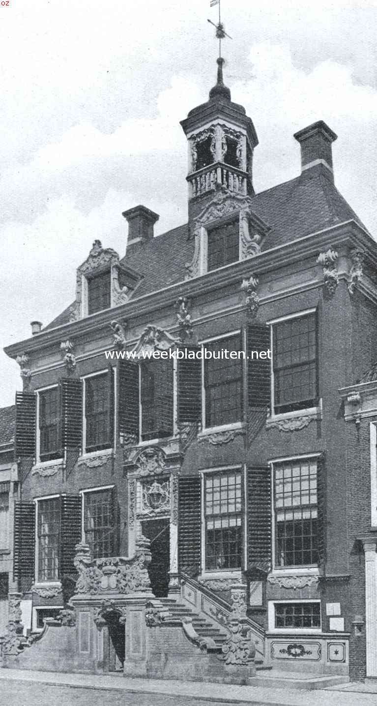 Het Stadhuis van Sneek.