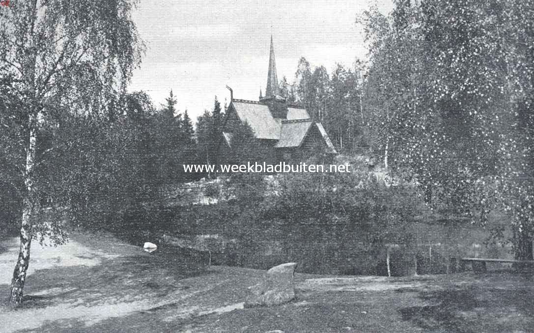 Het Openlucht-Museum op Maihaugen. De Garmokerk uit Lom