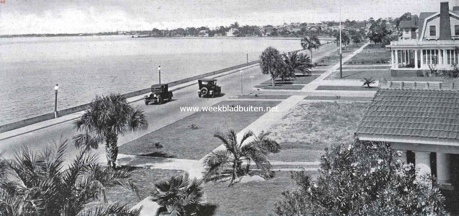 Tampa in Florida. De Bayshore Boulevard te Tampa