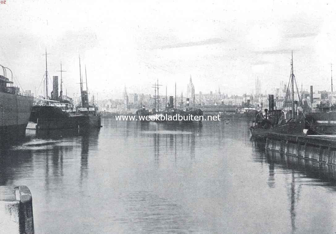 Snapshots uit Schotland. De haven van Aberdeen