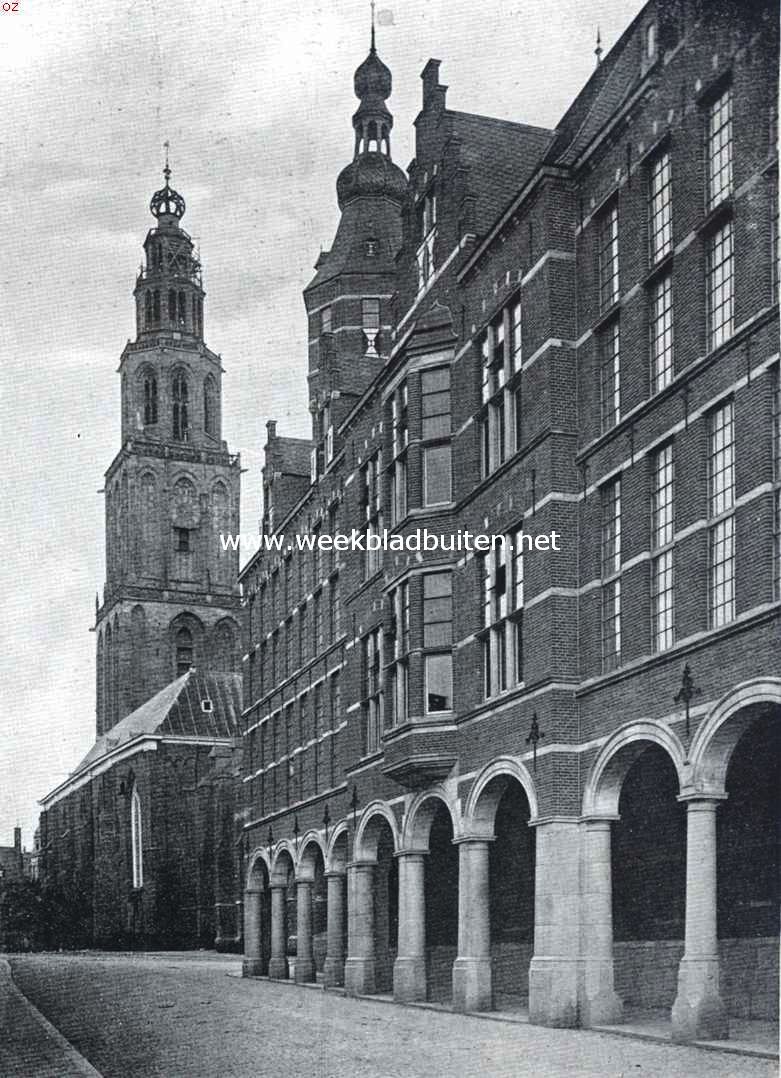 Groningen. Rijks- en Gemeentearchiefgebouw