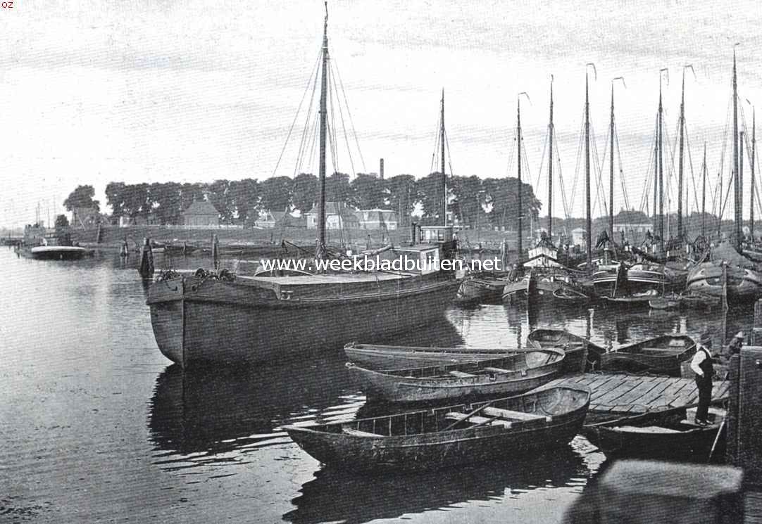 De haven te Delfzijl